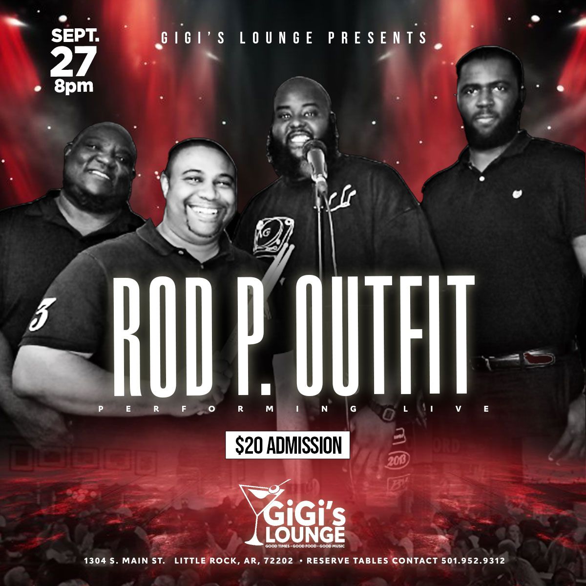 Rod P. Outfit Live at Gigi's Lounge