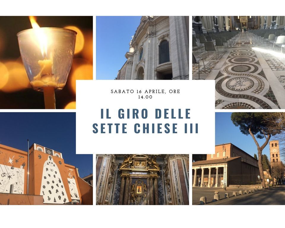 IL GIRO DELLE SETTE CHIESE III, Villa Celimontana, Rome, 16 April 2022