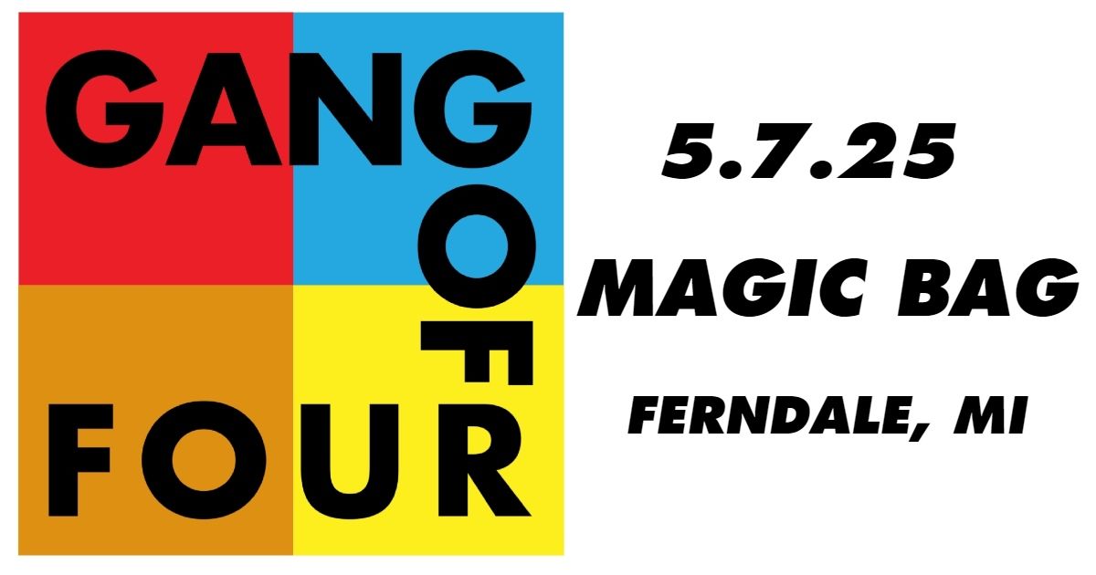 Gang Of Four: The Long Goodbye Tour