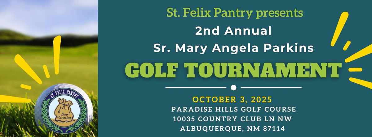 2nd Annual Sr. Mary Angela Parkins Golf Tournament