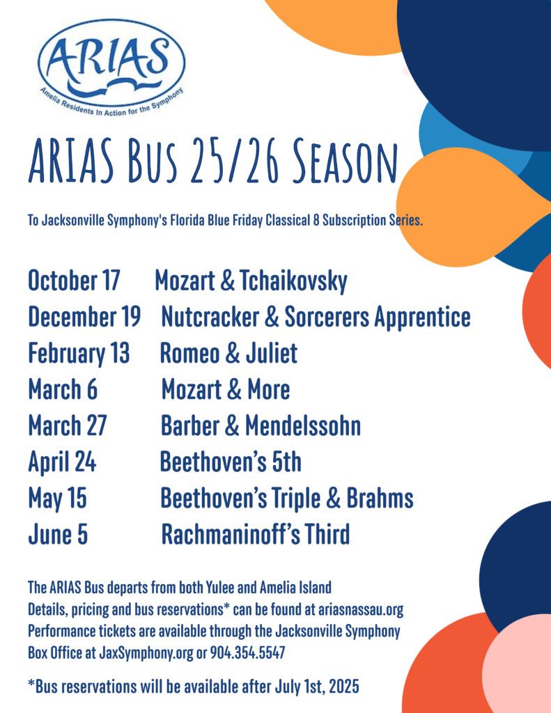 Jacksonville Symphony Orchestra - Barber and Mendelssohn at Jacksonville Center for the Performing Arts - Jacoby Hall