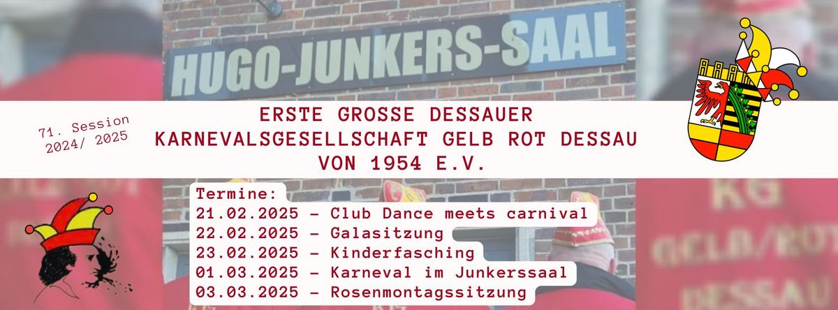 Kinderfasching der KG Gelb Rot Dessau