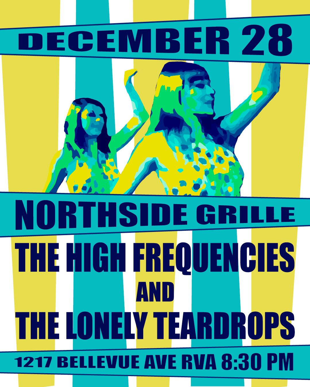 High Frequencies and Lonely Teardrops LAST SHOW OF THE YEAR PARTY!!