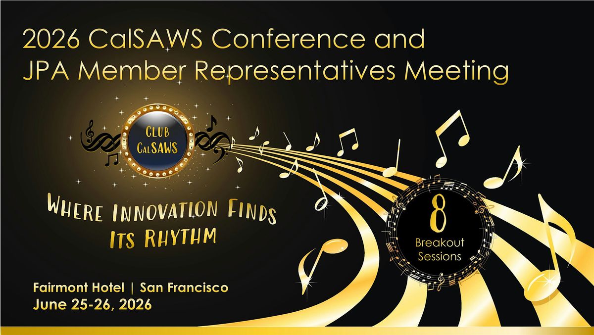 2026 CalSAWS Conference and JPA Member Representatives Meeting