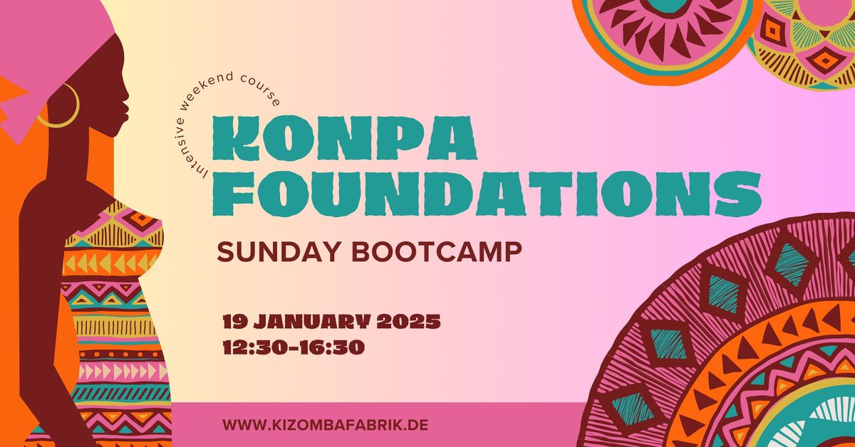 Konpa foundations Sunday bootcamp 19.1.2025