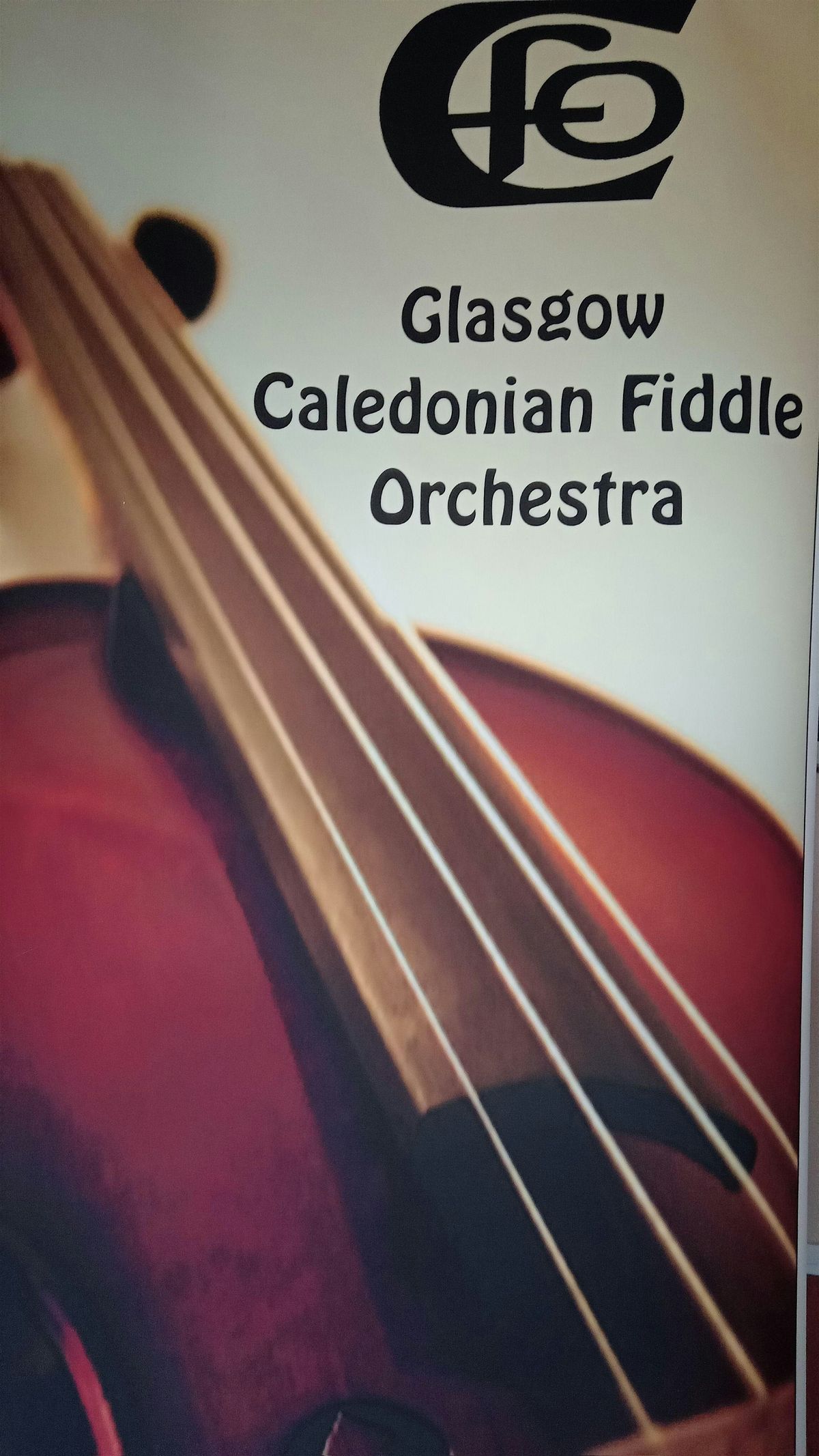 Glasgow Caledonian Fiddle Orchestra in concert at St Andrew's Church.
