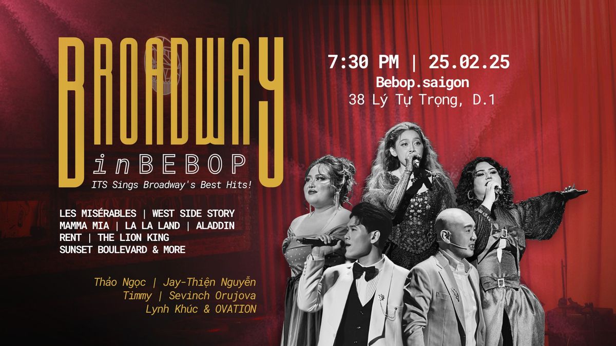 BROADWAY IN BEBOP: ITS Sings Broadway's Best Hits!