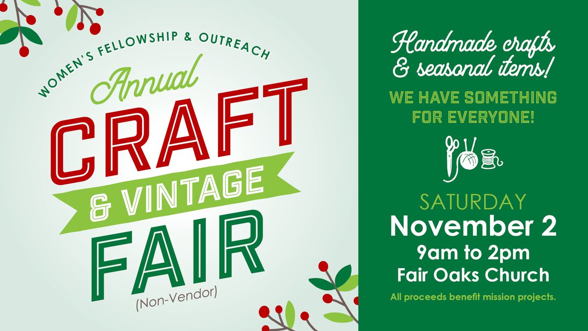 Craft & Vintage Fair