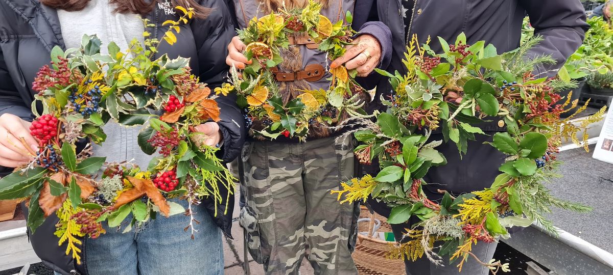 No Plastic Christmas - Natural Wreath Making (Cost: \u00a310)