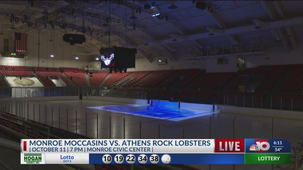 Athens Rock Lobsters at Monroe Moccasins at Monroe Civic Center