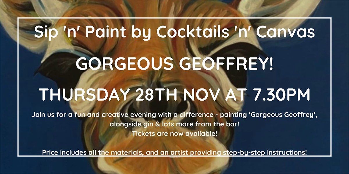 SIP & PAINT @ STOCKPORT GIN - 28th November