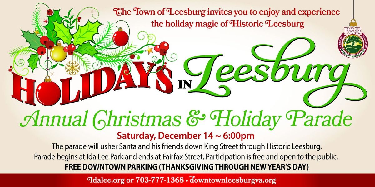 Town of Leesburg Holiday Parade