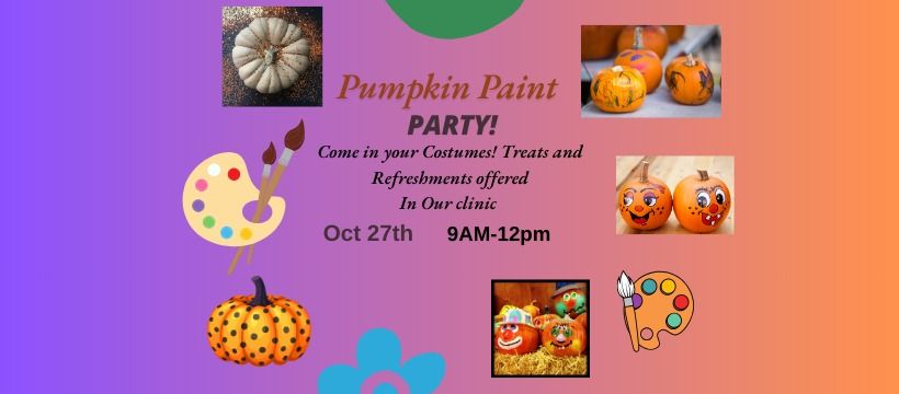 \ud83c\udf83 Free Pumpkin Painting Party! \ud83c\udf83