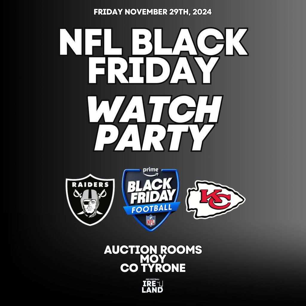 NFL Black Friday Watch Party | Pro Football Ireland