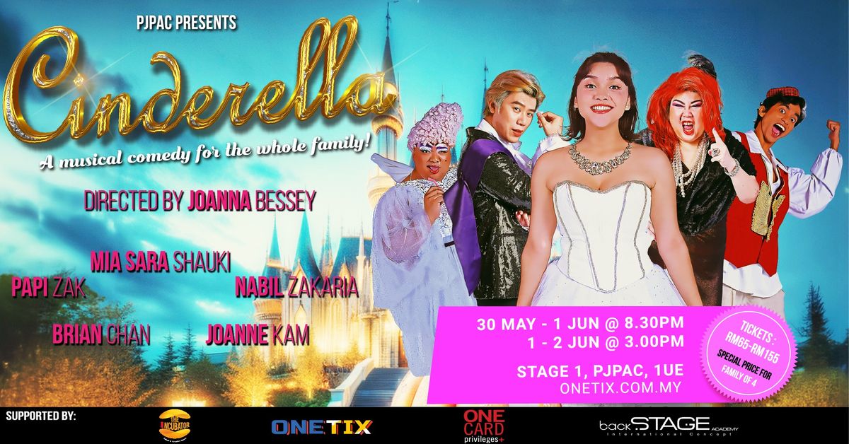 Cinderella - A musical comedy for the whole family!