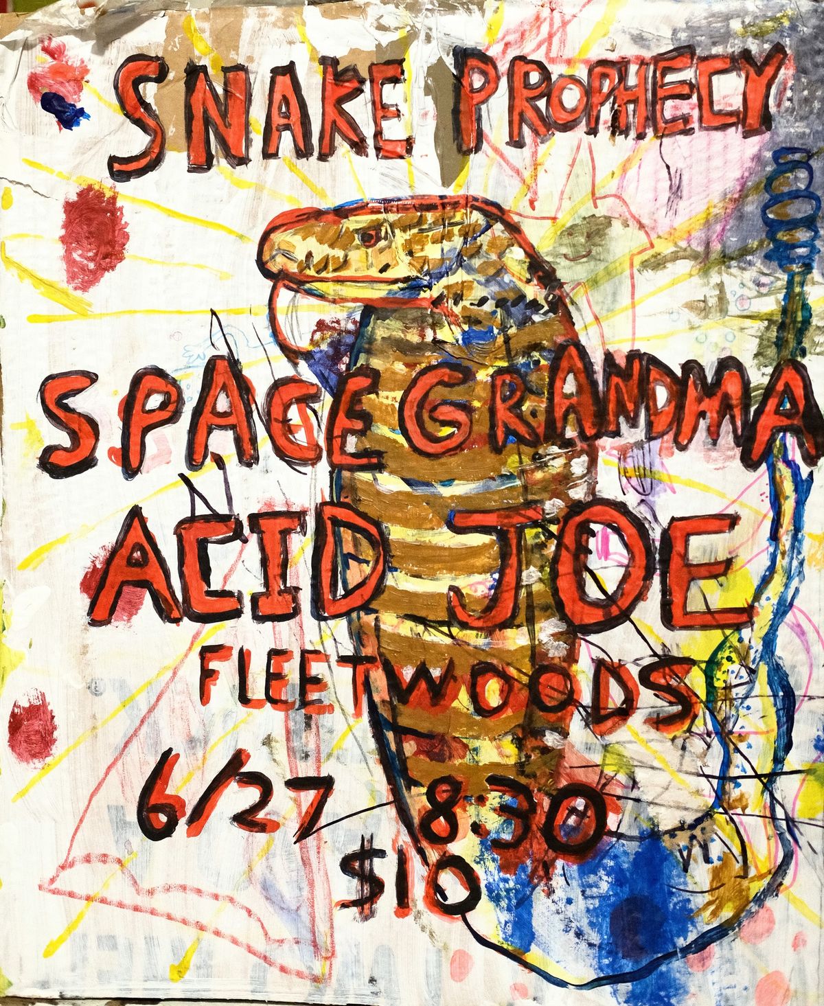 Wild and weird sounds abound from Space Gramma, Snake Prophecy and Acid Jo!