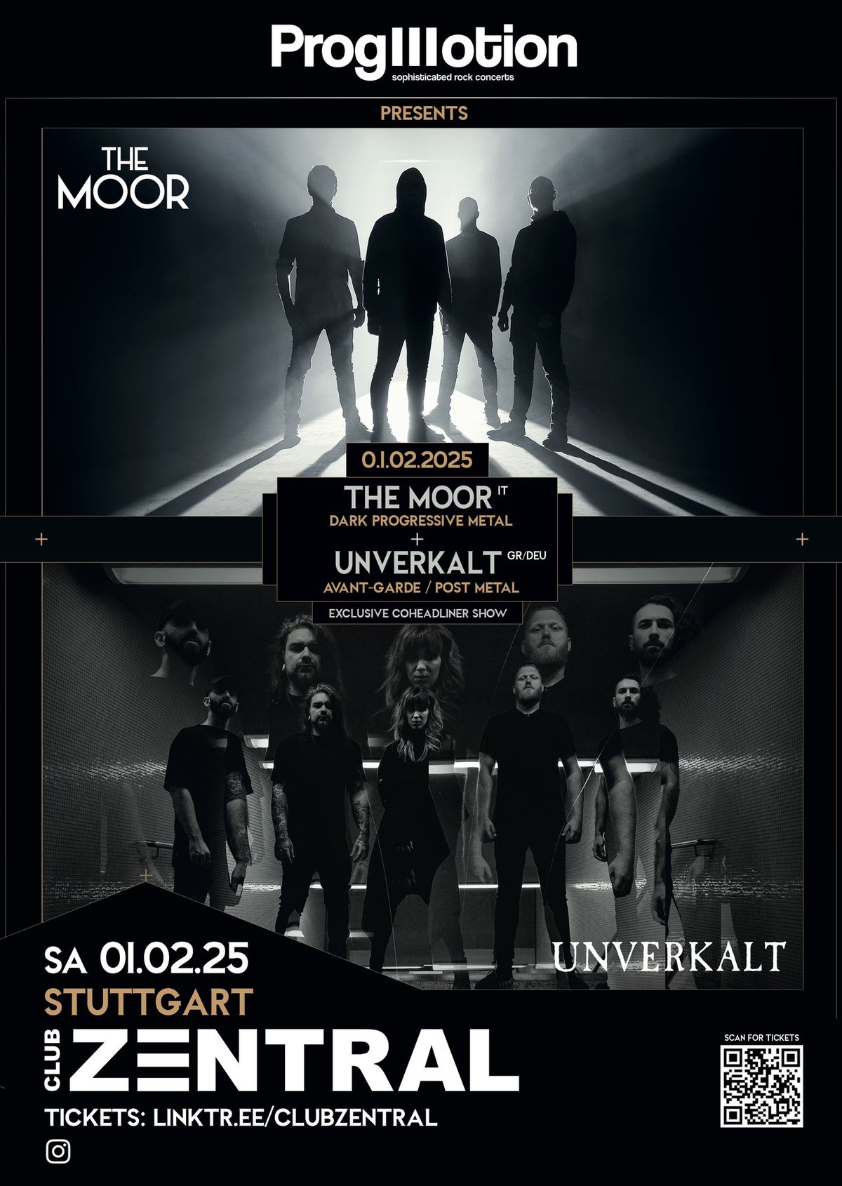 ProgMotion: THE MOOR & UNVERKALT - Exclusive Co-Headliner Show