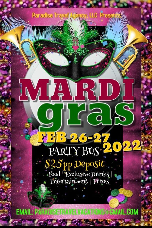 Mardi Gras Turnaround Bus 2022 8 Canal St New Orleans La 70130 1601 United States 26 February To 27 February New Orleans Events February 2022