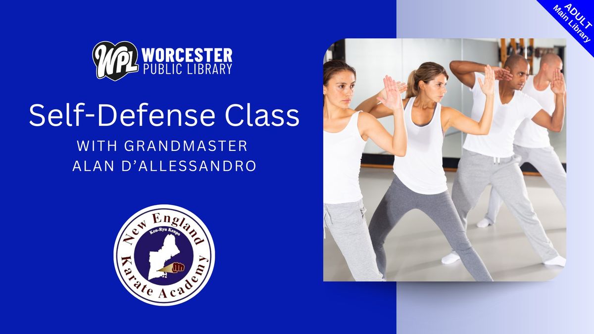 Self-defense Class with Grandmaster Alan D\u2019Allessandro