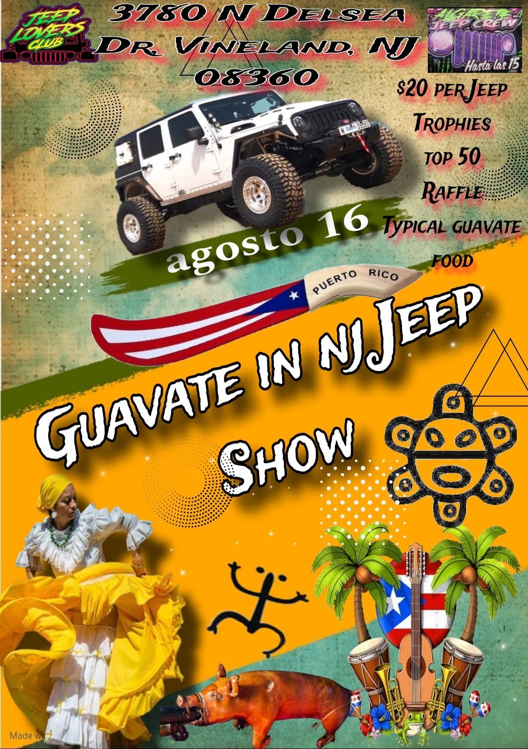 Guavate in NJ Jeep Show 