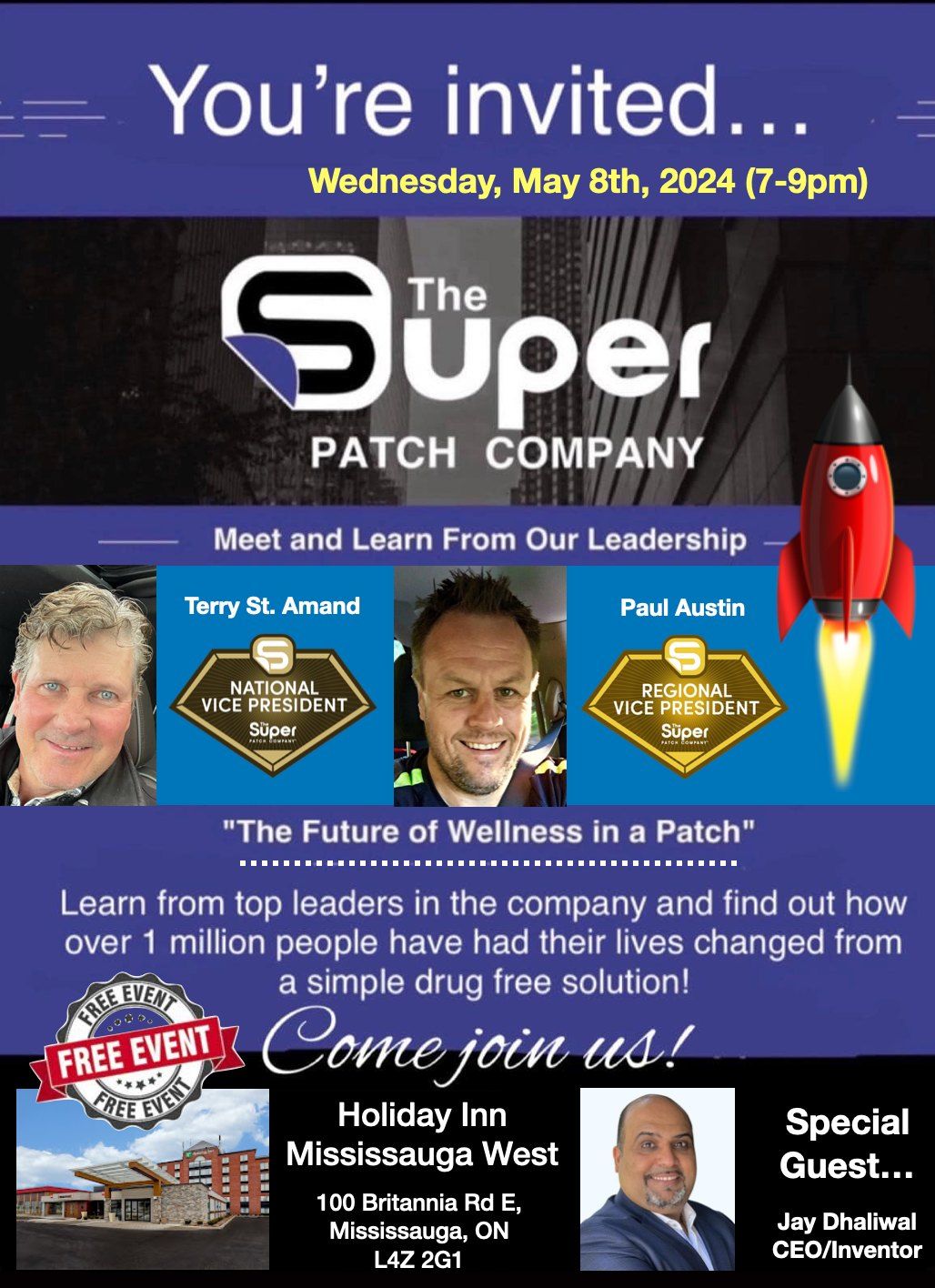 Super Patch In-Person Opportunity Event