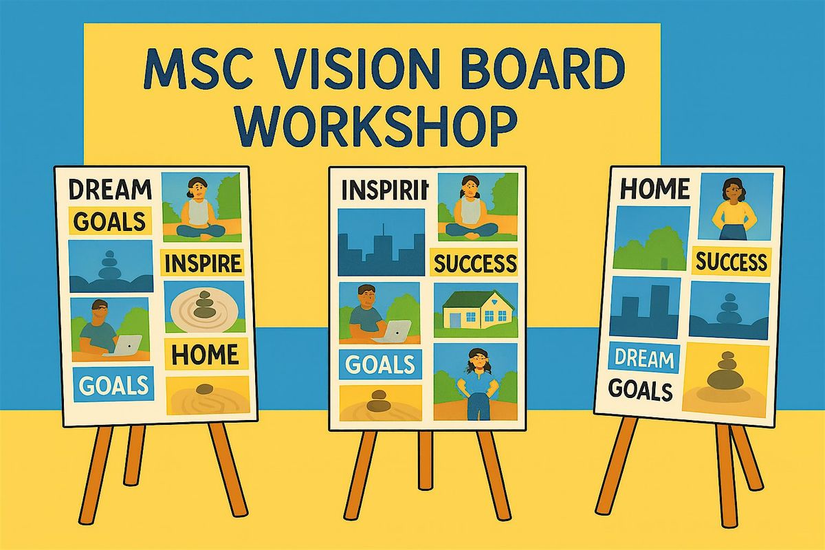 Manifest Your New Year Vision \u2013 Vision Board Workshop