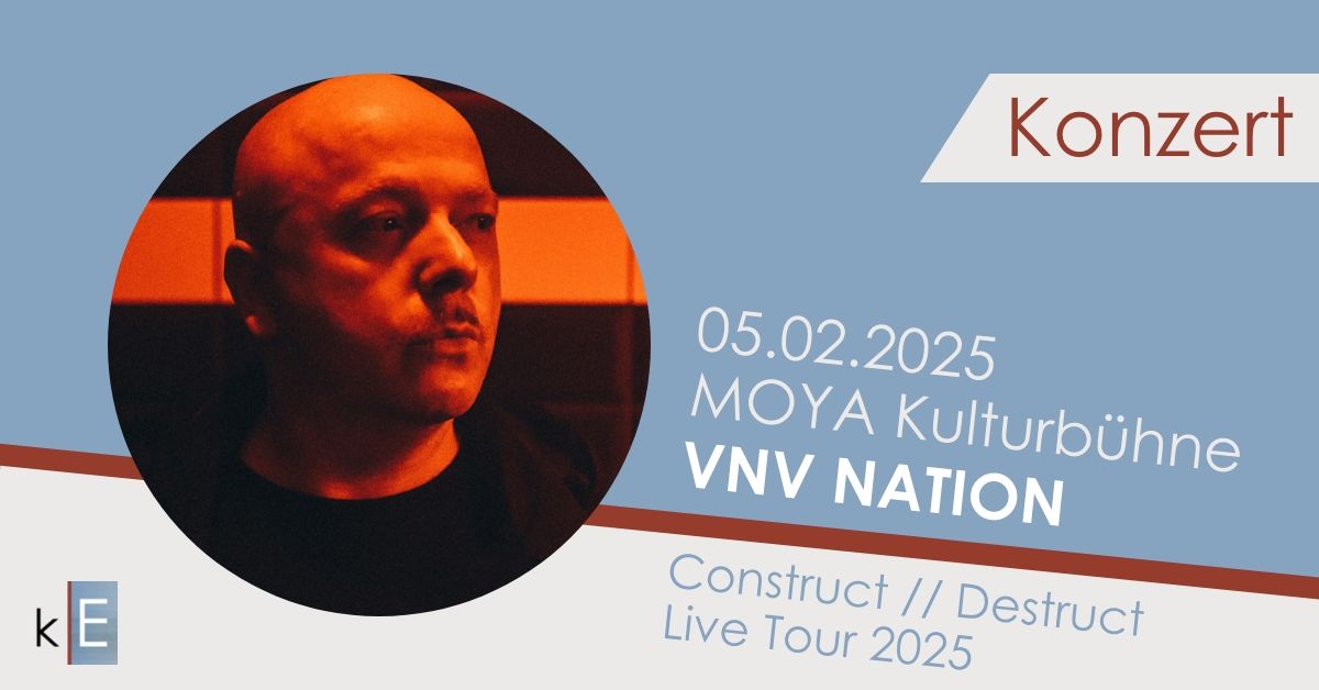 VNV Nation - Construct \/\/ Destruct - Live Tour 2025 \/\/ ROSTOCK