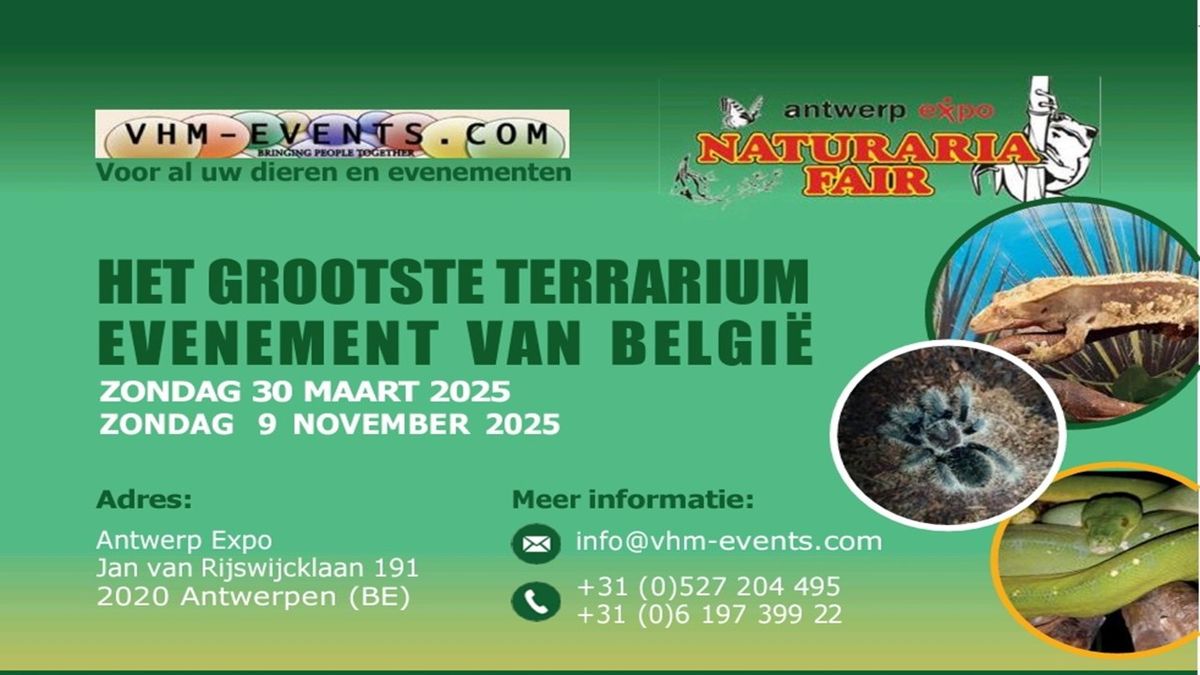 Naturaria Fair Antwerpen 30-03-2025