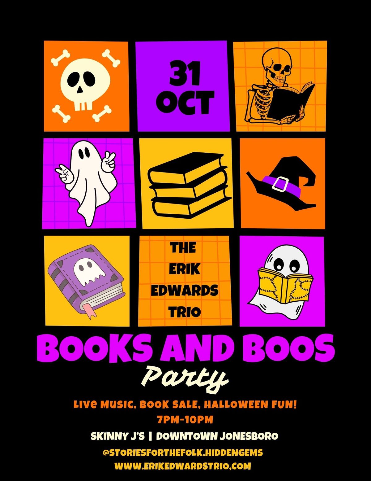 Books & Boos Halloween Party! 