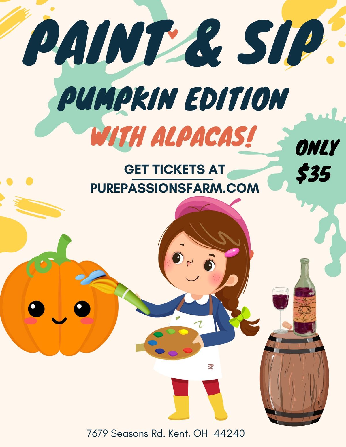 Paint & Sip: Pumpkin Edition