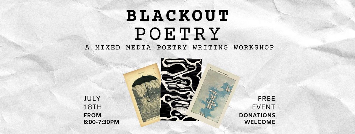 Blackout Poetry @EOA