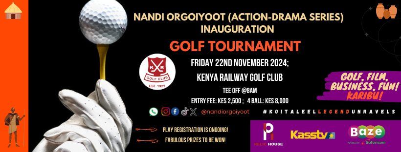 Nandi Orgoiyoot (Action-Drama_Series) Inauguration Golf Tournament