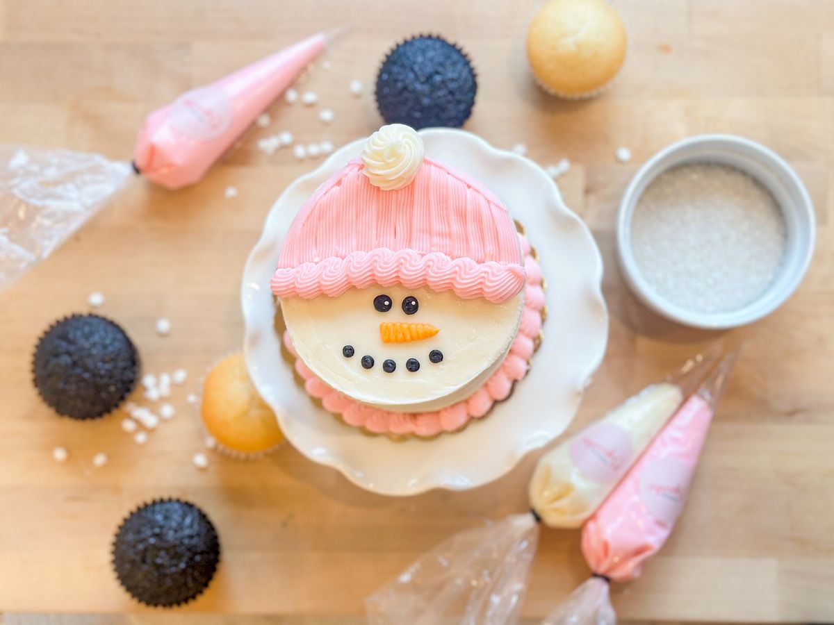 NEW! 4" Winter Cake Decorating Workshop