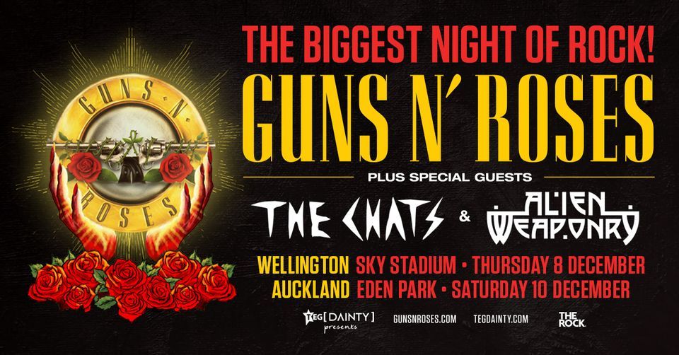 Guns N' Roses at Eden Park, Auckland