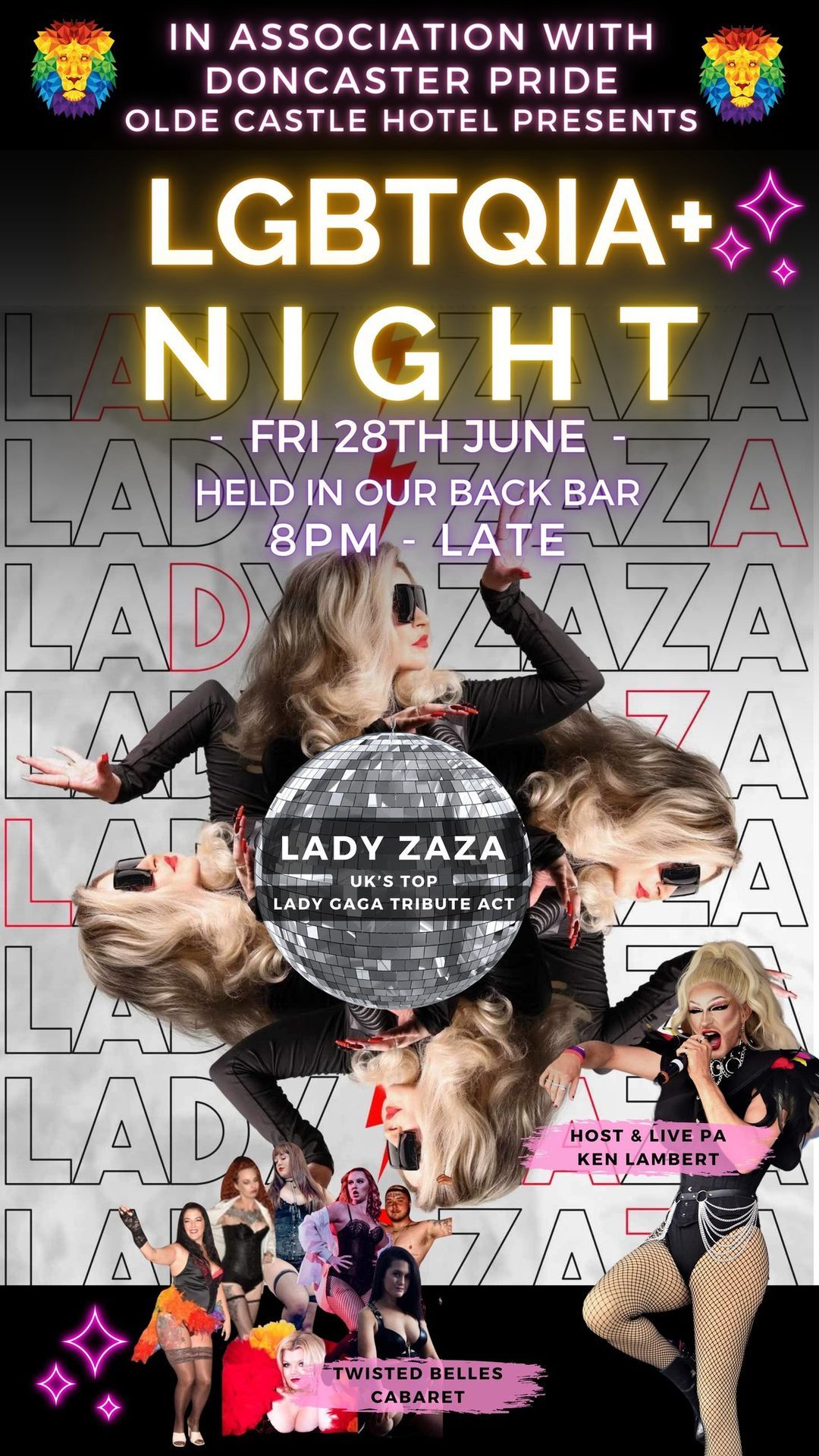 LGBTQIA+ NIGHT WITH LADY ZAZA