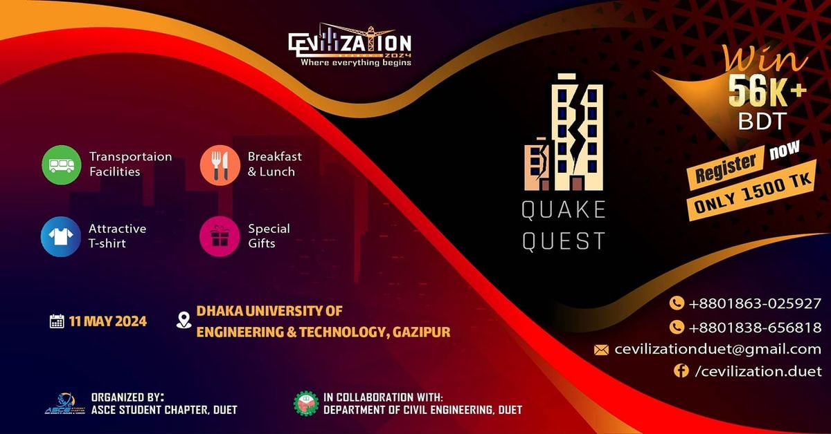 Quake Quest - CEVILIZATION 2024