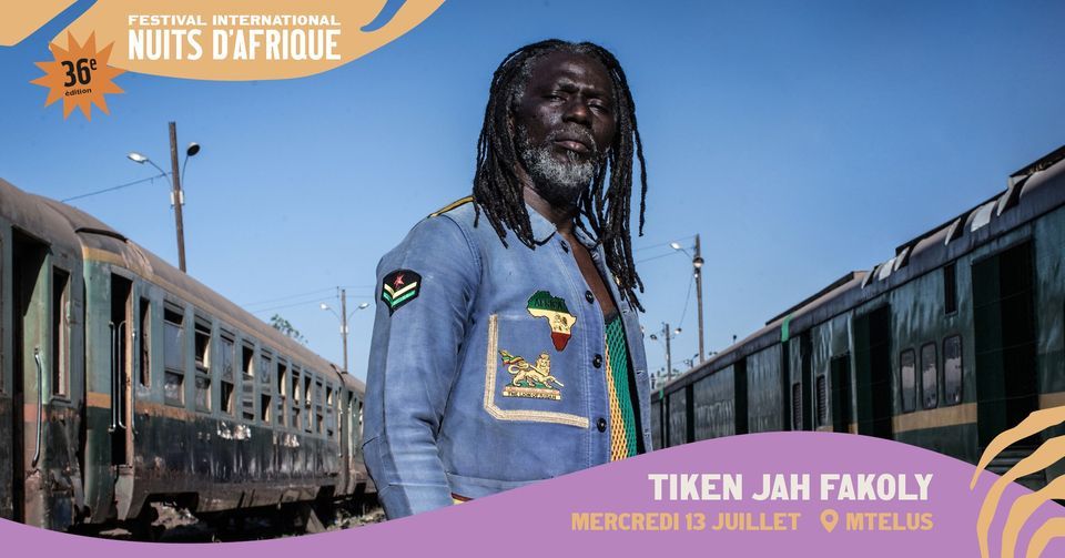 Tiken Jah Fakoly | Festival international Nuits d'Afrique 2022