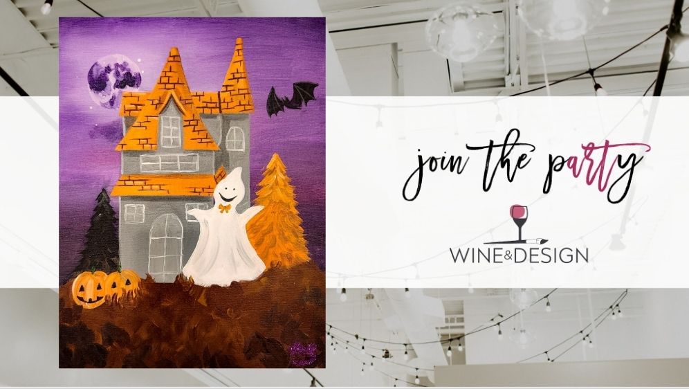 BRAND NEW! Happy Haunting | Wine & Design