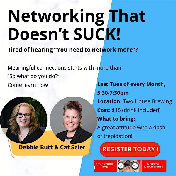 Networking That Doesn't Suck