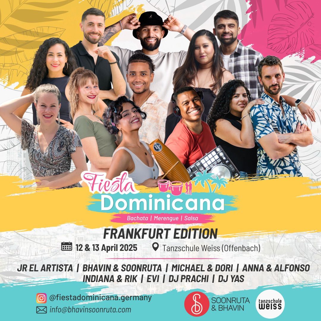 Fiesta Dominicana FRANKFURT Edition 12 & 13 April 2025