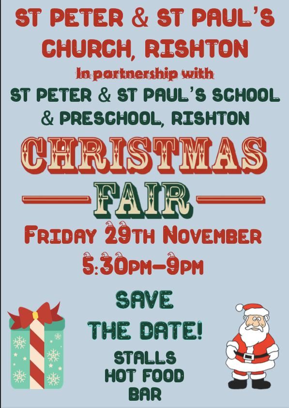 Save the date! CHRISTMAS FAIR 2024