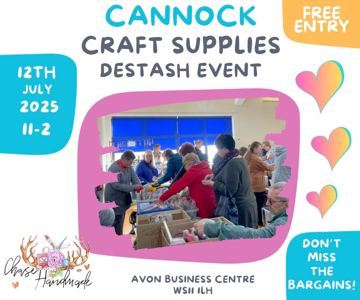 Chase Handmade Craft Supplies Destash Event Cannock