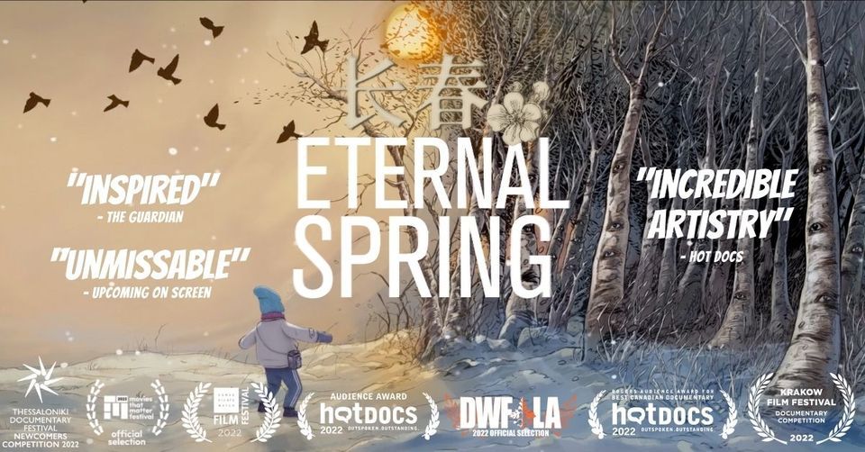 ETERNAL SPRING is coming to the US May 20th to June 18th, USA