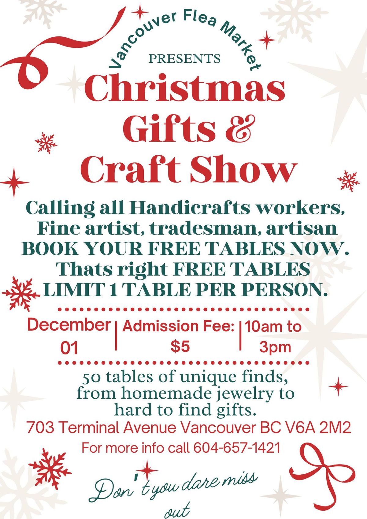 Christmas Gifts & Craft Show