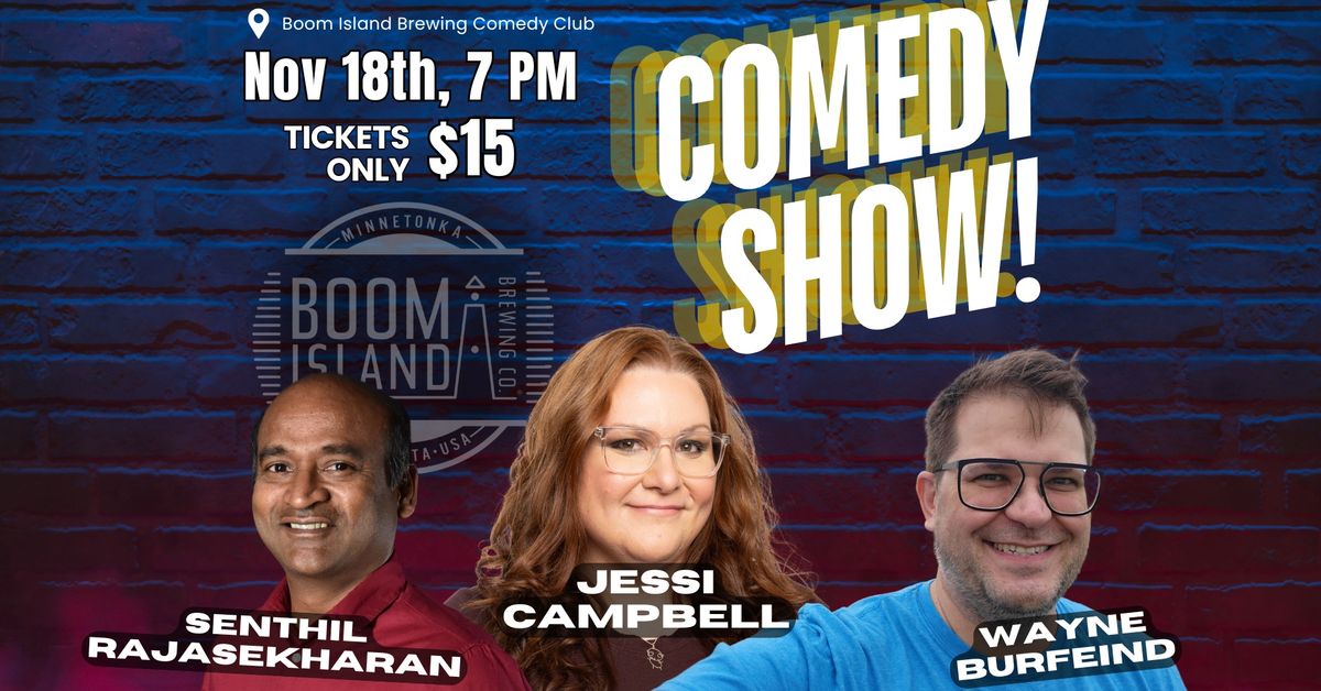 Boom Island November Comedy Show