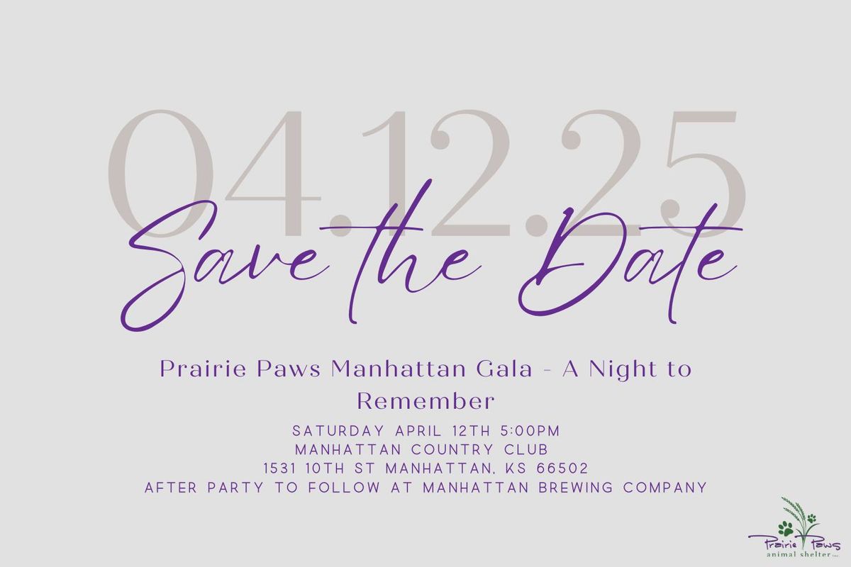 Prairie Paws Manhattan Gala - A Night to Remember