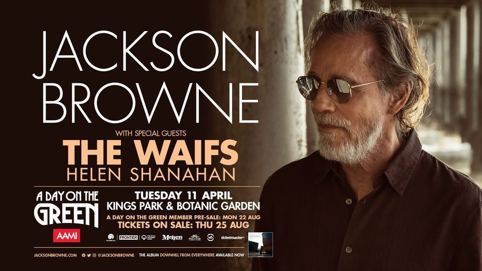 Jackson Browne at Kings Park & Botanic Garden, Perth (*All Ages)
