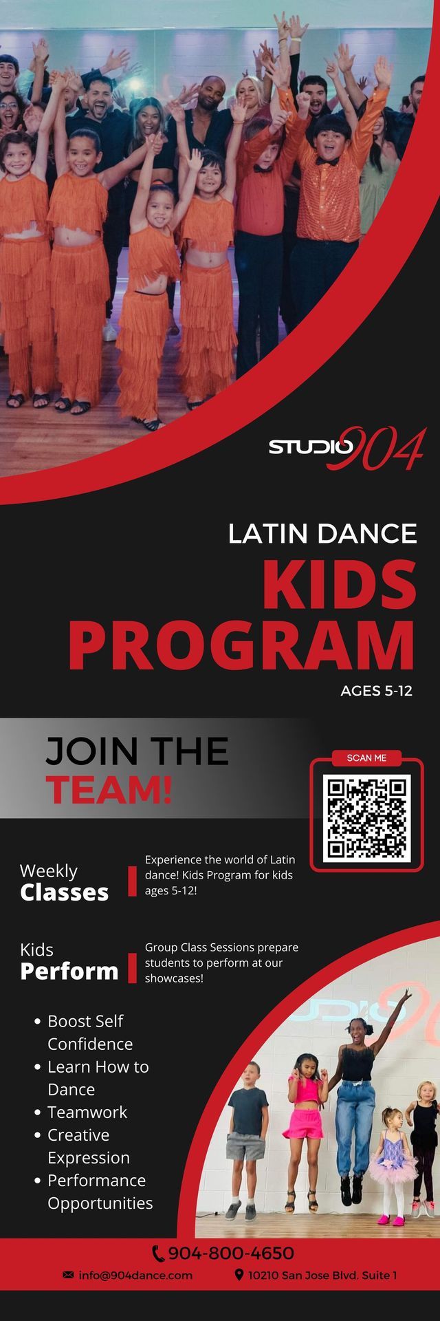 Kid's Latin Dance Classes