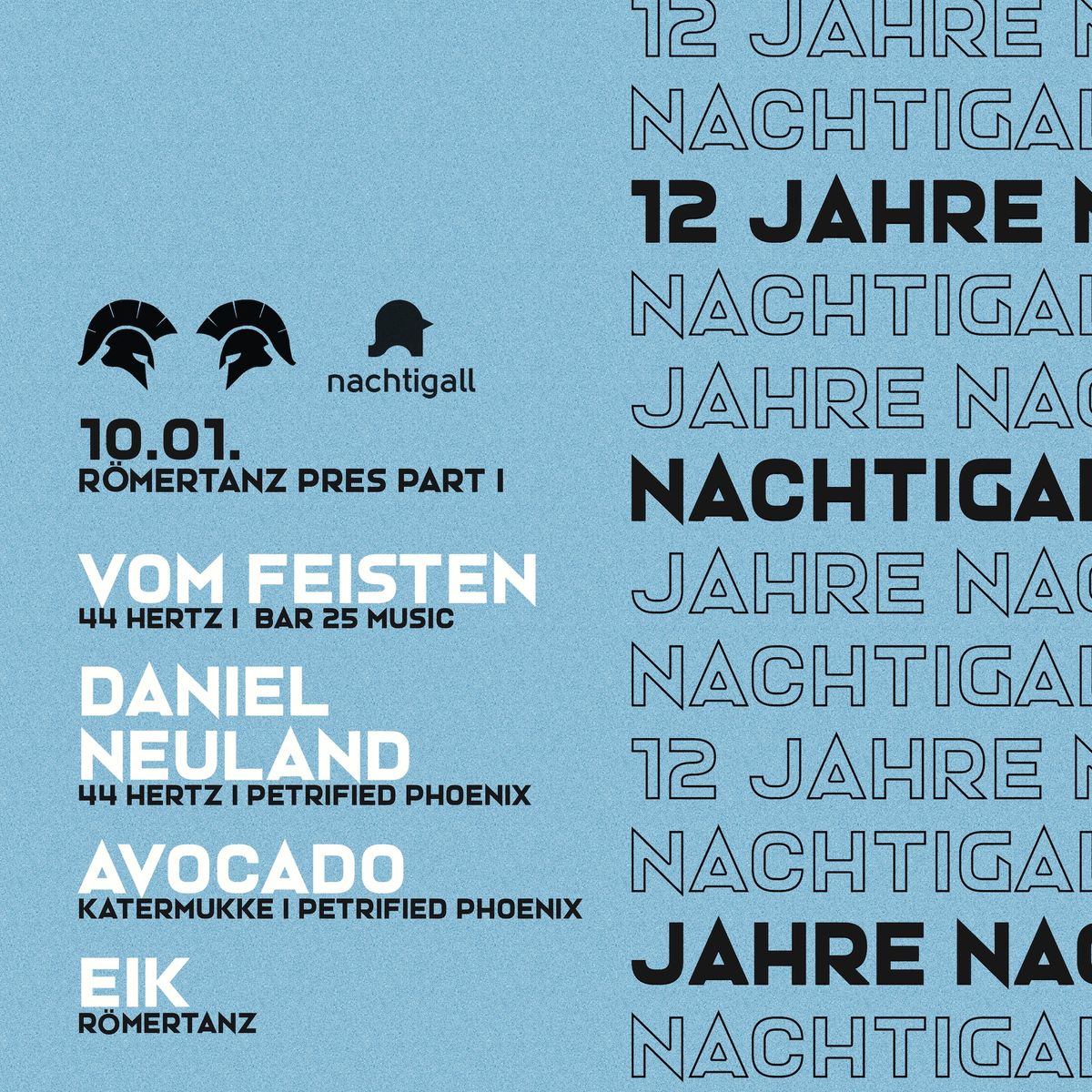  12 Jahre Nachtigall Part I w\/ vom Feisten, Daniel Neuland & Avocado