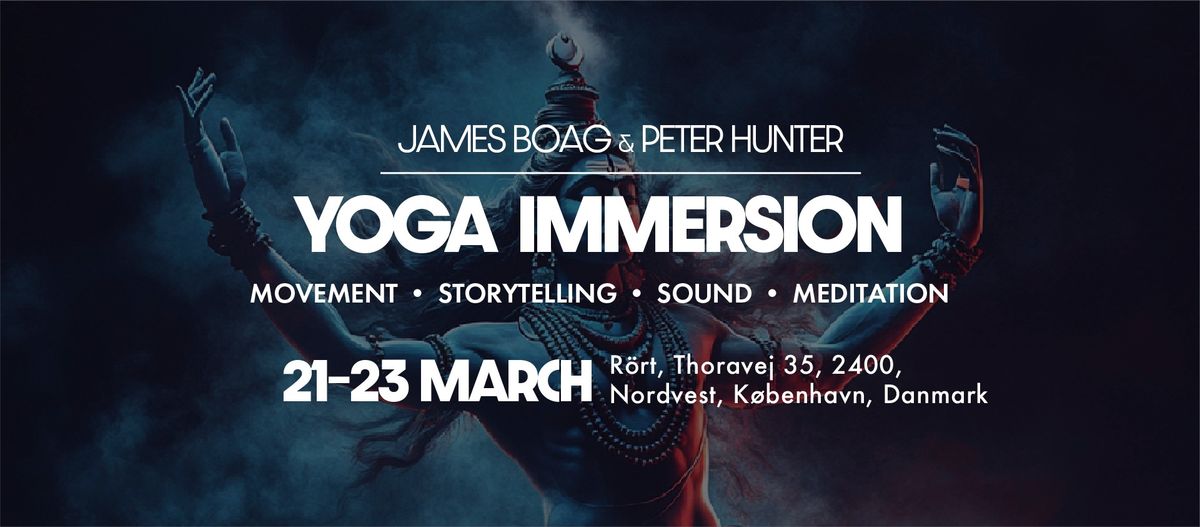 Movement and Mythology - A Weekend Immersion w\/ James Boag and Peter Hunter